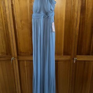Birdy Grey Light Blue Maxi Dress